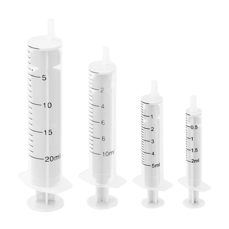Teqler Disposable Syringes with Luer Connector 10ml x 100