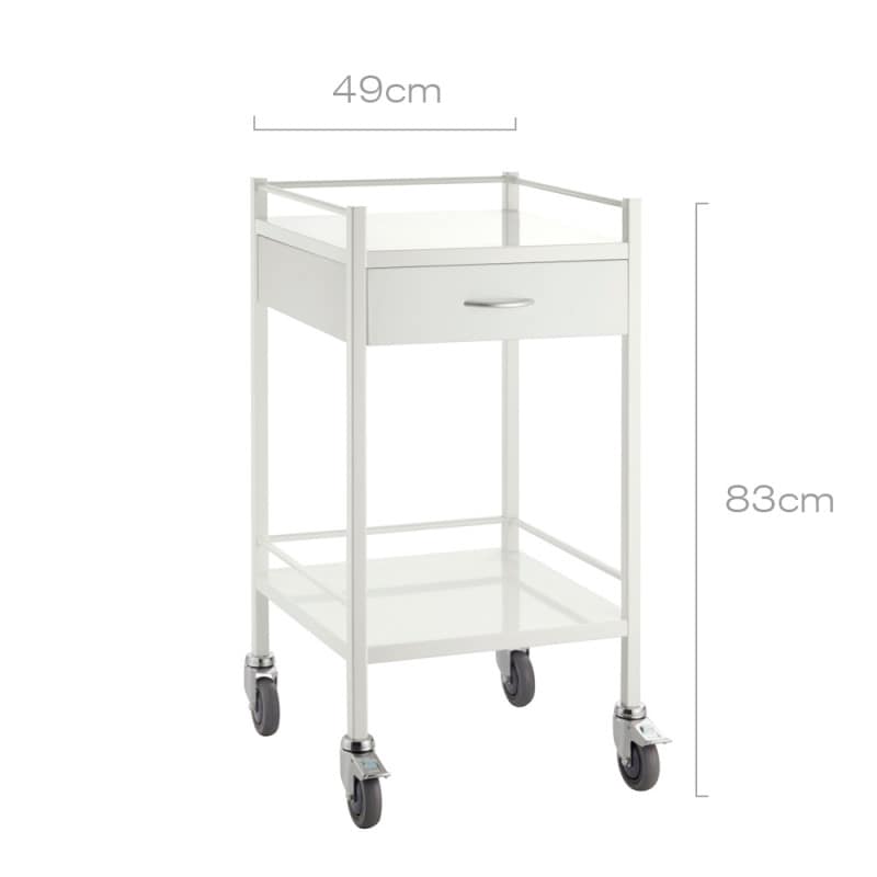 Medical Trolley with Drawers 49 cm | 1 Drawers