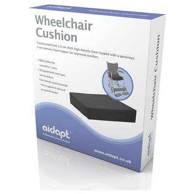 Aidapt Memory Foam Wheelchair Cushion