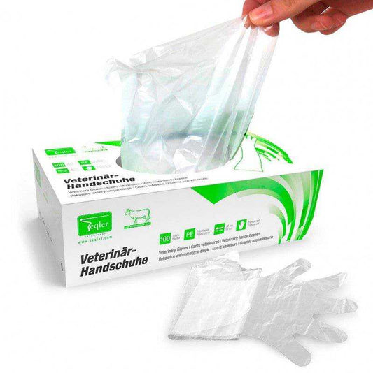 Arm Length Veterinary Disposable Gloves (100)