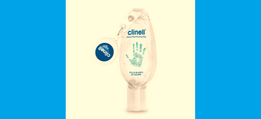 Clinell Hand Sanitising Gel with Clip 50ml