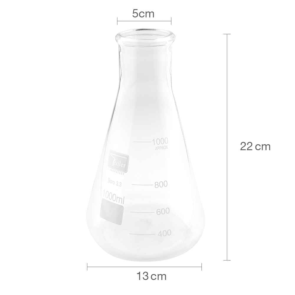 Erlenmeyer Flask - 1000ml