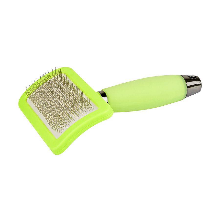 Pet Hair Plucking Brush with Silicone Grip