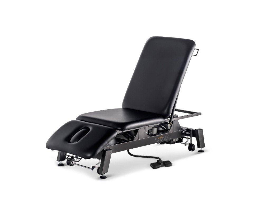 Stabil Pro 3 Section Electric Physio Couch - Black