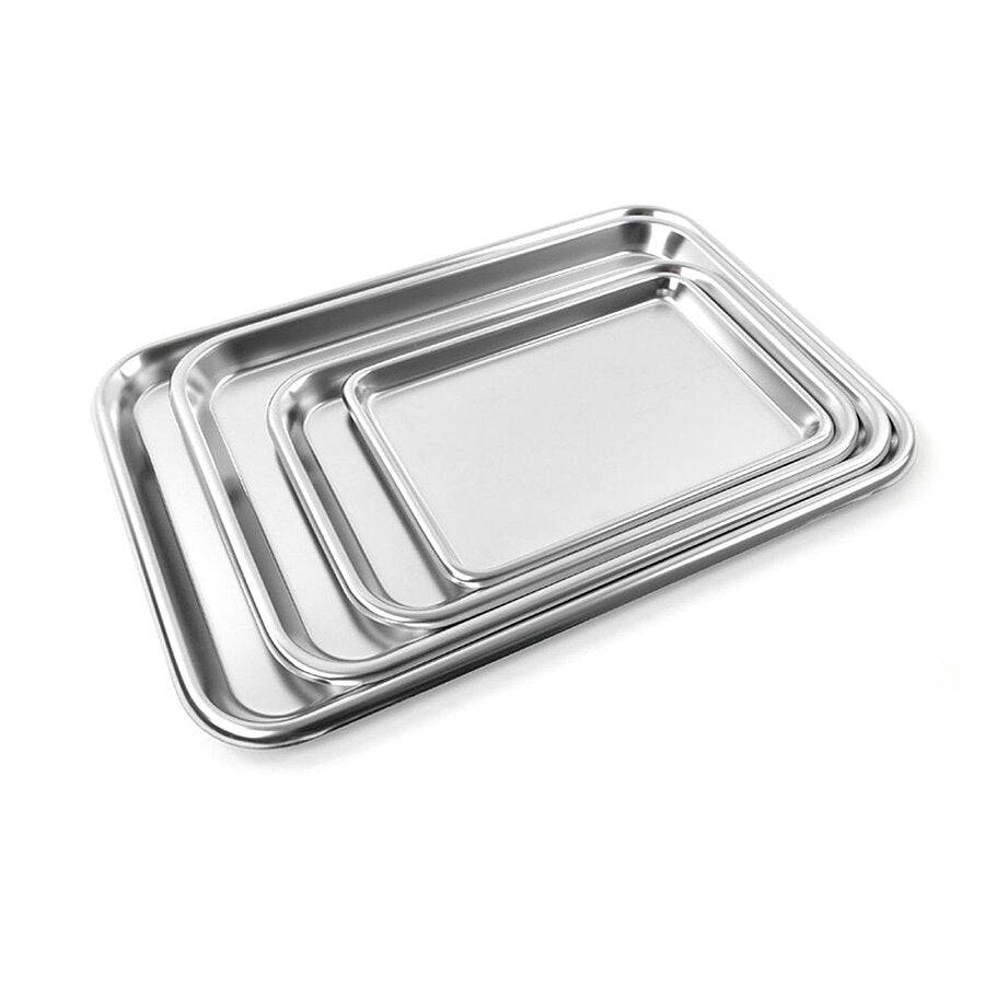 Stainless Steel Tray - 28.5cm x 19cm