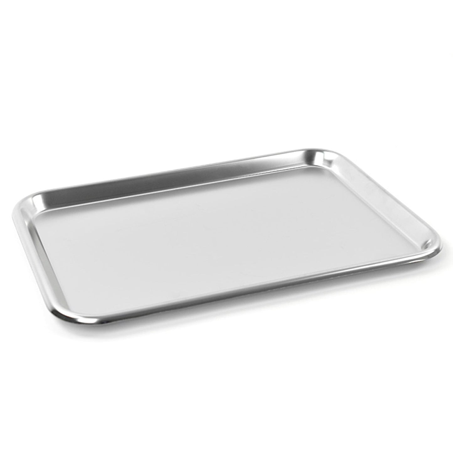 Stainless Steel Tray - 39cm x 27.5cm x 1.9cm