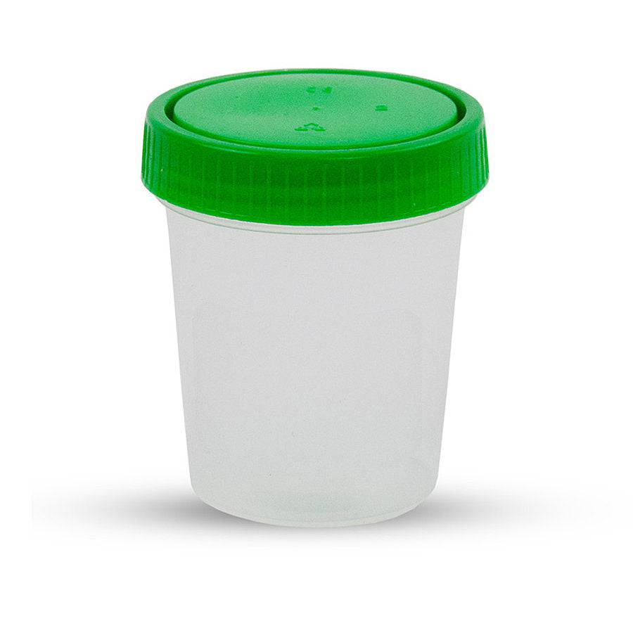 Urine Sample Pot with Screw Cap x 500