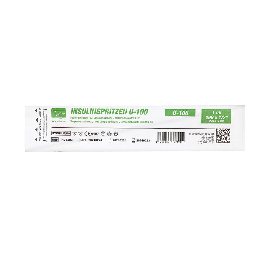 29g x 0.5 inch U100 Syringe-1ml