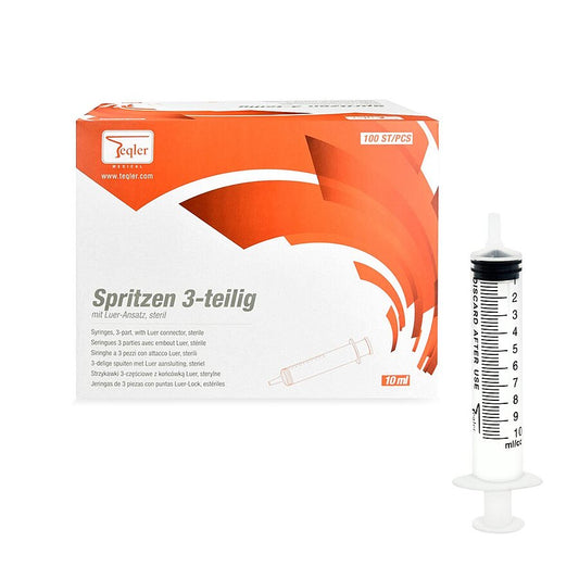 10ml Disposable Syringe || 3-Part || Pack of 100